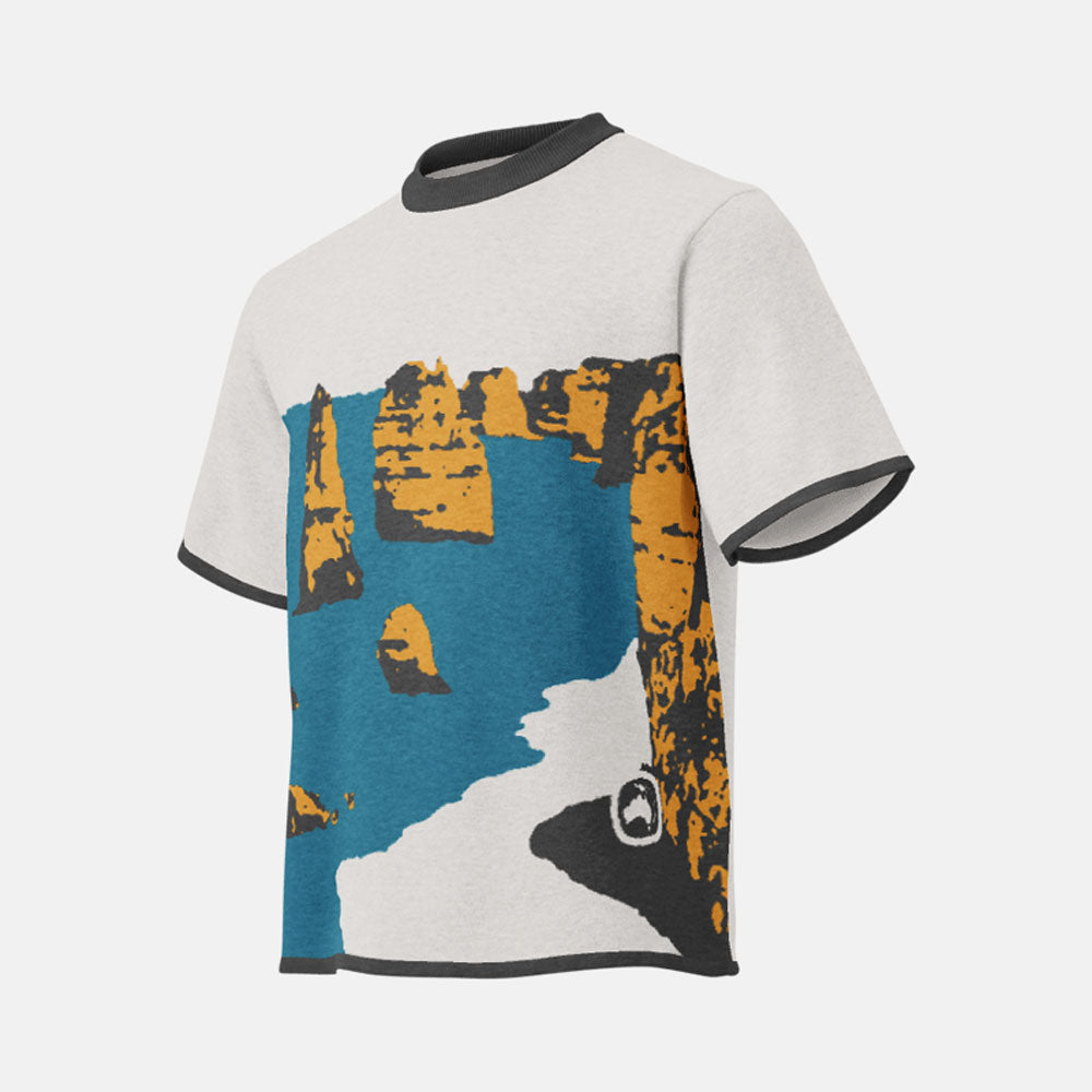 Great Ocean Raod - Knitwear Heavy Faded T-Shirt