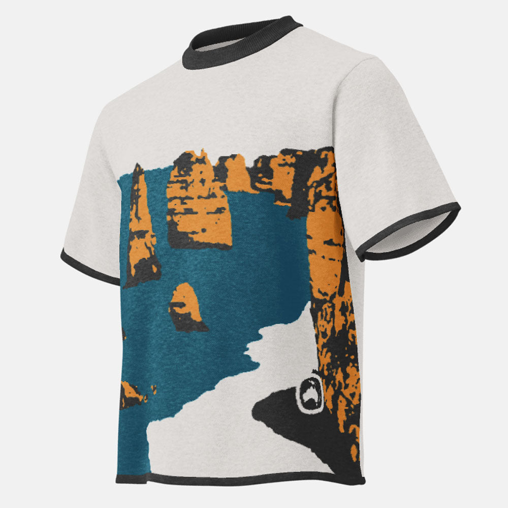 Great Ocean Raod - Knitwear Heavy Faded T-Shirt
