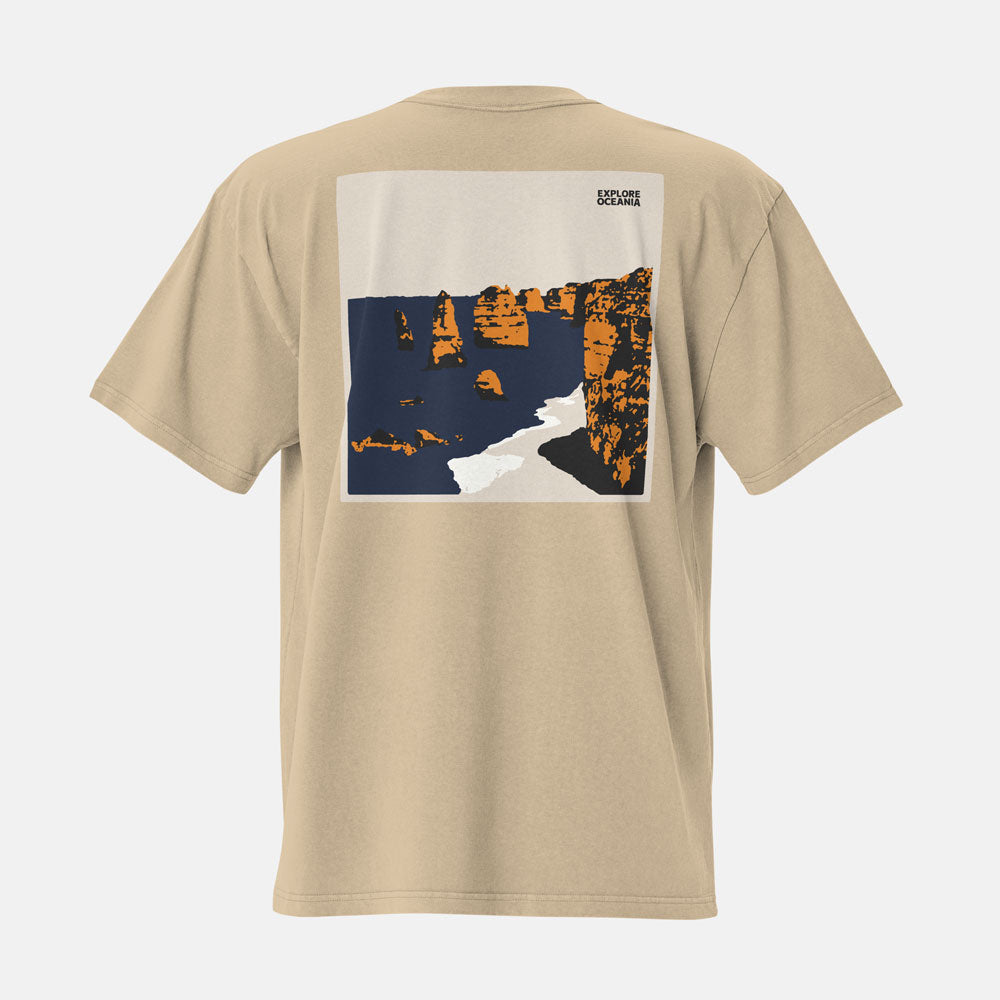 Great Ocean Road - Heavy Faded T-Shirt