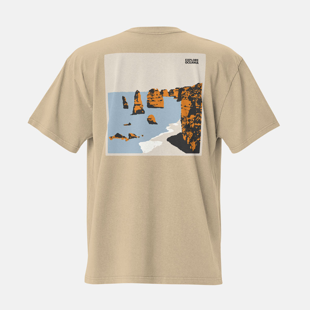 Great Ocean Road - Heavy Faded T-Shirt